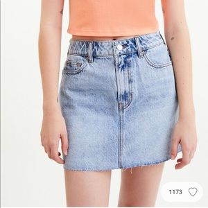 Denim skirt